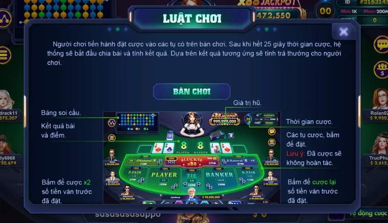 Khám Phá Thế Giới Baccarat 6 Tại RikVip Đẳng Cấp Sòng Bài Quốc Tế