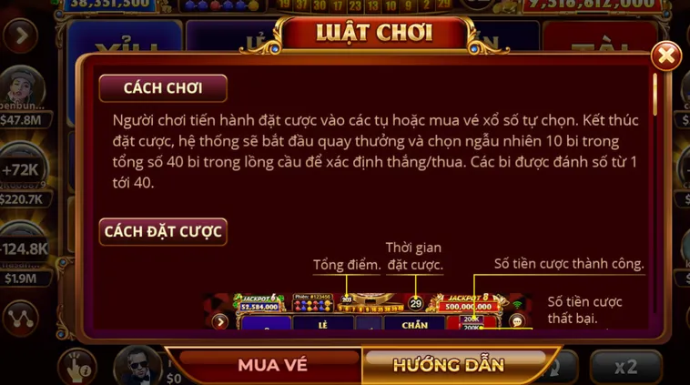 Minigame Keno Vietlott Tại RikVip Đỉnh Cao Chinh Phục Những Con Số Vàng