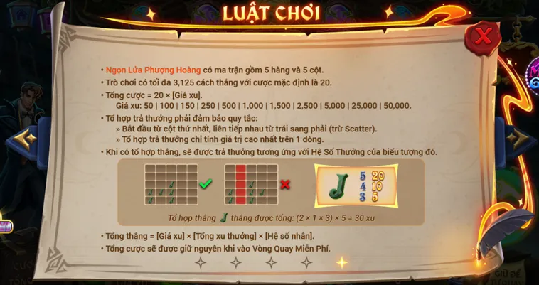 Nổ Hũ Ngọn Lửa Phượng Hoàng Tại RikVip Bùng Cháy Đam Mê Săn Kho Báu