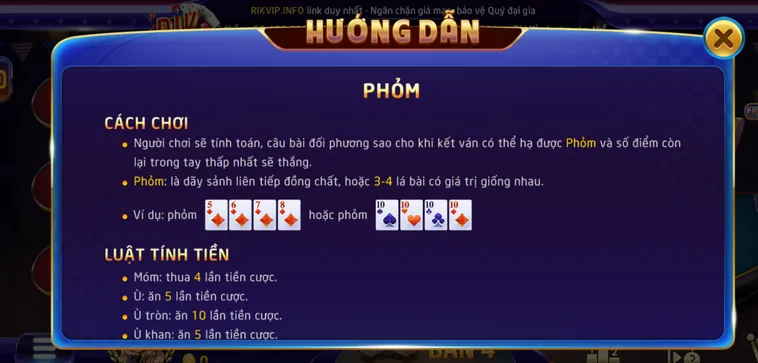 Phỏm Tại RikVip Đỉnh Cao Trí Tuệ Với Những Ván Bài Đầy Căng Thẳng