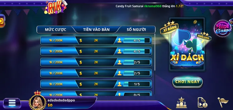 Trải Nghiệm Đỉnh Cao Với Game Bài Xì Dách Tại RikVip Đầy Hấp Dẫn