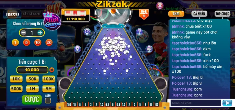 Trải Nghiệm Đỉnh Cao Với Minigame Zik Zak Tại RikVip Siêu Hấp Dẫn Hàng Đầu